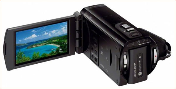  Sony Handycam HDR-TD30E.  2