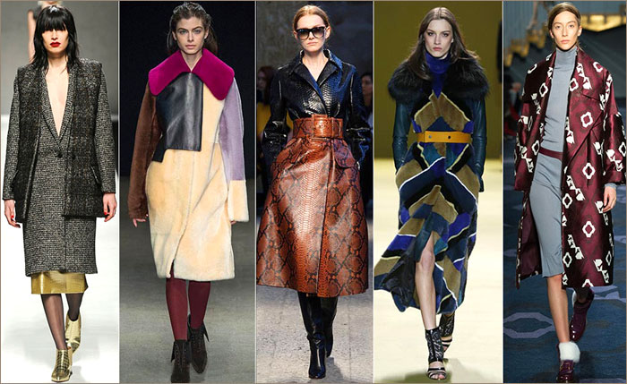 Модняе ткани для пальто осень-зима 2014-2015