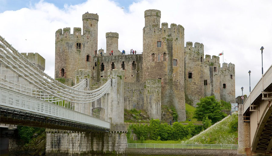Wales Conwy Castle