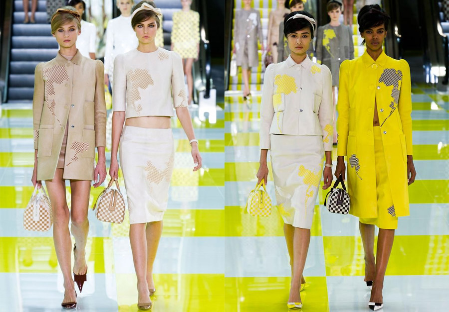 Модные юбки Louis Vuitton